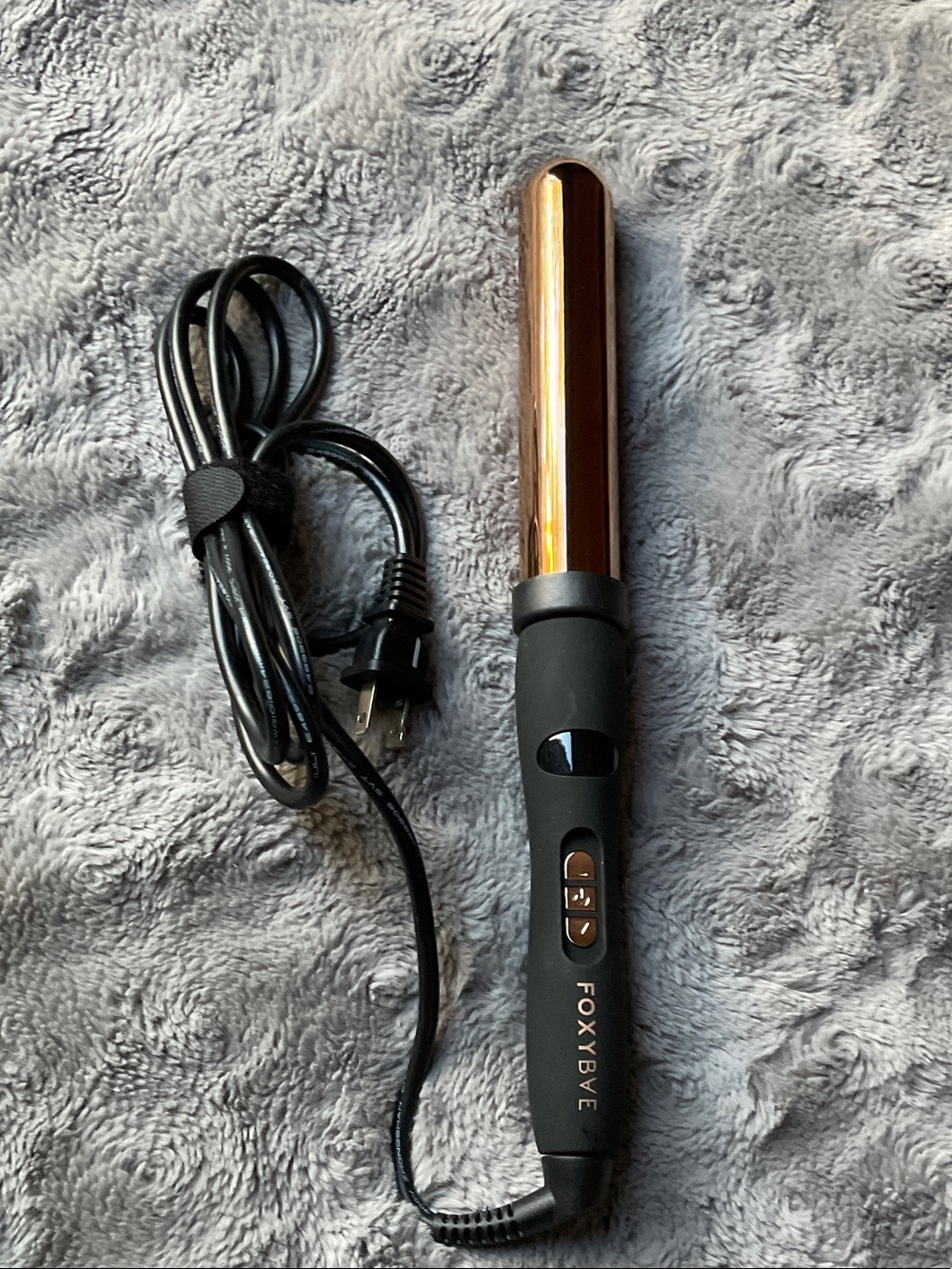FOXYBAE Rose Gold Curling Wand - Women Hair Tool